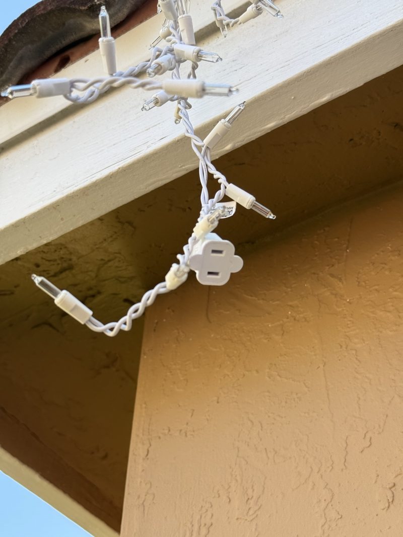 How to Plug In Christmas Lights When the Connector Does Not Fit a Wall ...